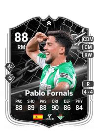 Pablo Fornals Showdown 88 OVR