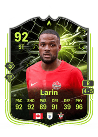 Cyle Larin Festival of Football Showdown Upgrade 92 OVR