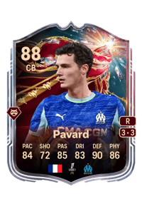 Benjamin Pavard Rarity55 88 OVR
