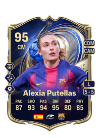 Alexia Putellas TEAM OF THE YEAR 95 OVR