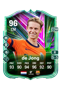 Frenkie de Jong Festival of Football: Path to Glory 96 OVR