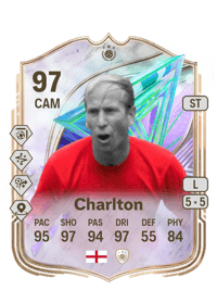 Bobby Charlton Festival of Football: Greats of the Game ICON 97 OVR