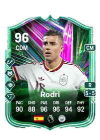 Rodri Festival of Football: Path to Glory 96 OVR