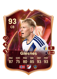 Jakob Glesnes TOTS Champions 93 OVR