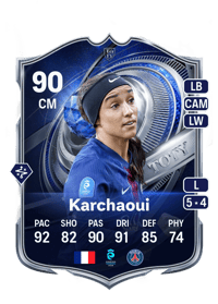 Sakina Karchaoui TOTY Honourable Mentions 90 OVR