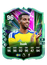 Alexander Isak Festival of Football: Path to Glory 96 OVR