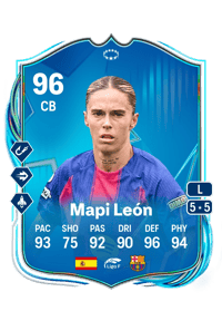 Mapi León UEFA Women's Champions League Road to the Final 96 OVR
