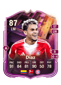 Luis Díaz Unbreakables 87 OVR