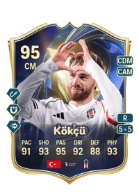 Orkun Kökçü Team of the Season 95 OVR