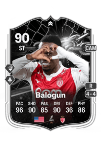 Folarin Balogun Showdown 90 OVR
