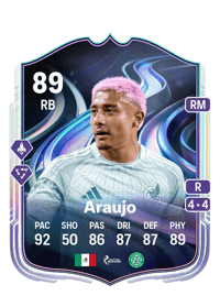 Julian Araujo FoF: Answer the Call 89 OVR