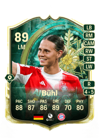 Klara Bühl Winter Wildcards 89 OVR