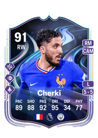 Rayan Cherki FoF: Answer the Call 91 OVR