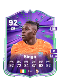 Wilfried Singo Festival of Football: National Pride 92 OVR