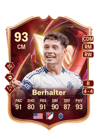 Sebastian Berhalter TOTS Champions 93 OVR