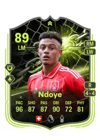 Dan Ndoye Showdown Plus 89 OVR