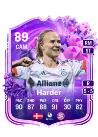 Pernille Harder FUT Birthday 89 OVR