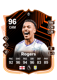 Morgan Rogers UEL Road to the Final 96 OVR