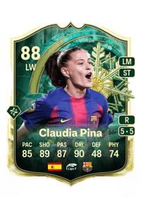 Claudia Pina WINTER WILDCARDS 88 OVR