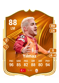 Barış Alper Yılmaz Star Performer 88 OVR