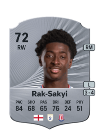 Jesurun Rak-Sakyi Rare 72 OVR