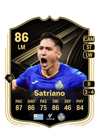 Martín Satriano Team of the Week 86 OVR