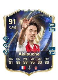 Maghnes Akliouche Team of the Season 91 OVR