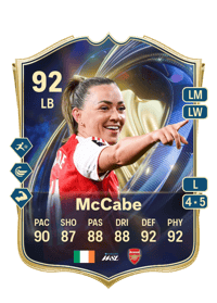 Katie McCabe Team of the Season 92 OVR