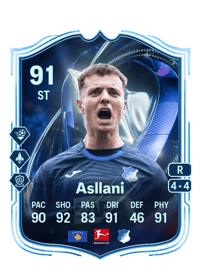 Fisnik Asllani TOTS HM 91 OVR