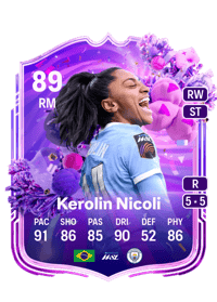 Kerolin Nicoli FUT Birthday 89 OVR