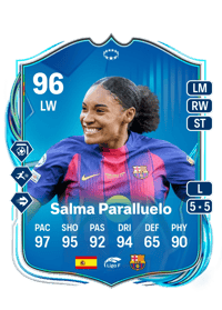 Salma Paralluelo UEFA Women's Champions League Road to the Final 96 OVR