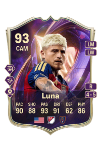 Diego Luna TOTS Breakthrough 93 OVR
