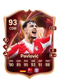 Aleksandar Pavlović TOTS Champions 93 OVR