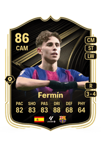 Fermín Team of the Week 86 OVR