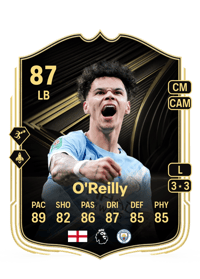 Nico O'Reilly Team of the Week 87 OVR