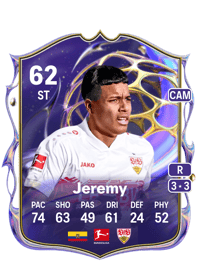 Jeremy Future Stars 62 OVR