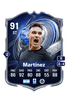 Lautaro Martínez 91 EA FC