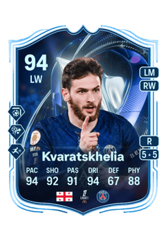 Khvicha Kvaratskhelia 94 EA FC