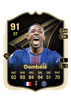 Ousmane Dembélé 91 EA FC
