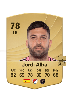 Jordi Alba 78 EA FC