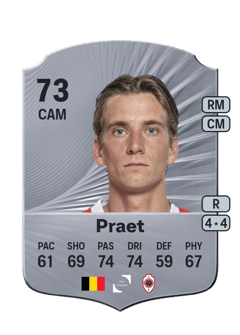 Dennis Praet 73 EA FC