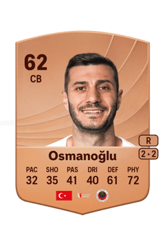 Sinan Osmanoğlu 62 EA FC