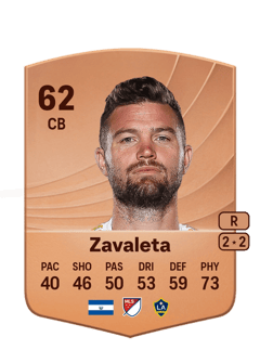 Eriq Zavaleta 62 EA FC