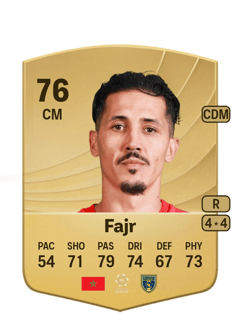 Fayçal Fajr 76 EA FC