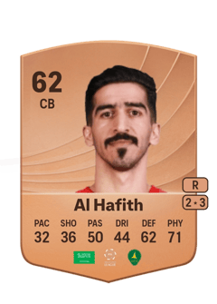 Abdullah Al Hafith 62 EA FC