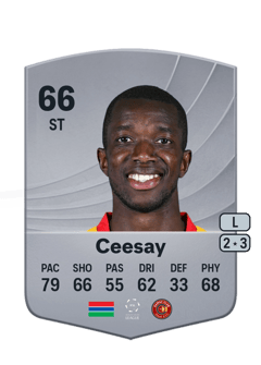 Assan Ceesay 66 EA FC