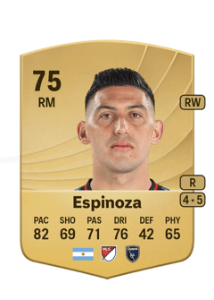 Cristian Espinoza 75 EA FC