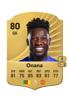 André Onana 80 EA FC