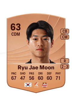 Ryu Jae Moon 63 EA FC