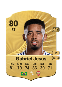 Gabriel Jesus 80 EA FC